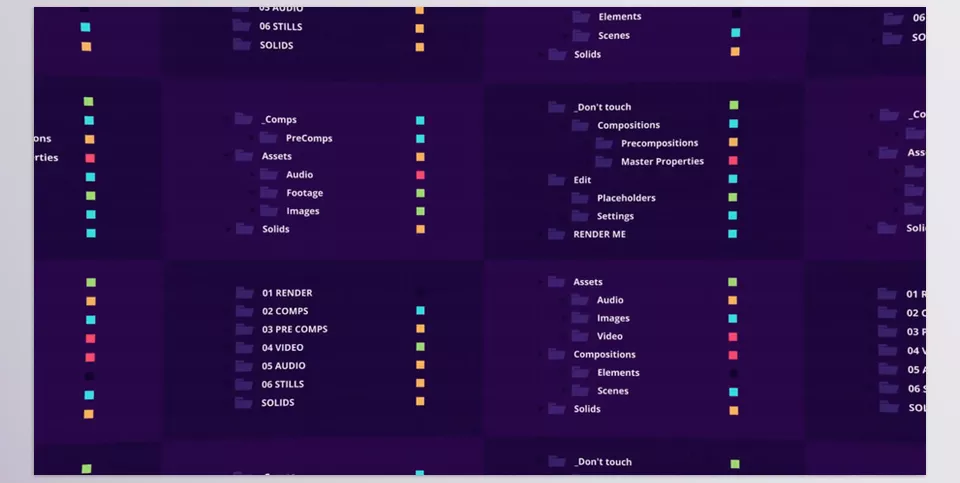 Aescripts - Declutter - Create and save as many folder structures you want