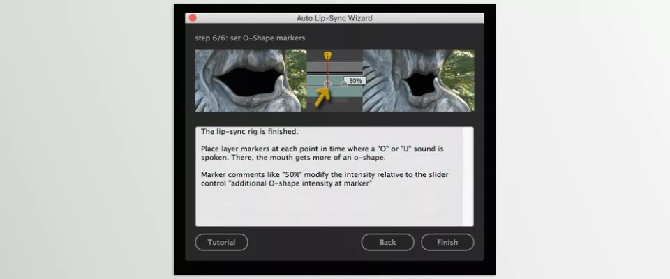 Auto Lip-Sync - Refine O-shaped expression