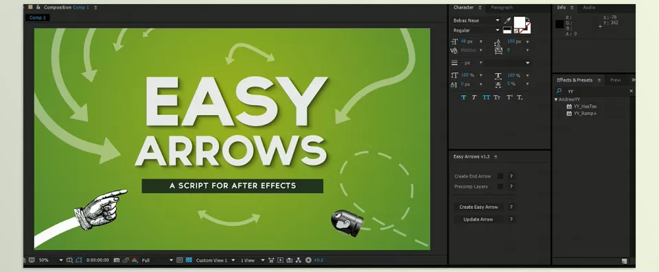 Easy Arrows - The fastest way to auto-orient graphics to a path