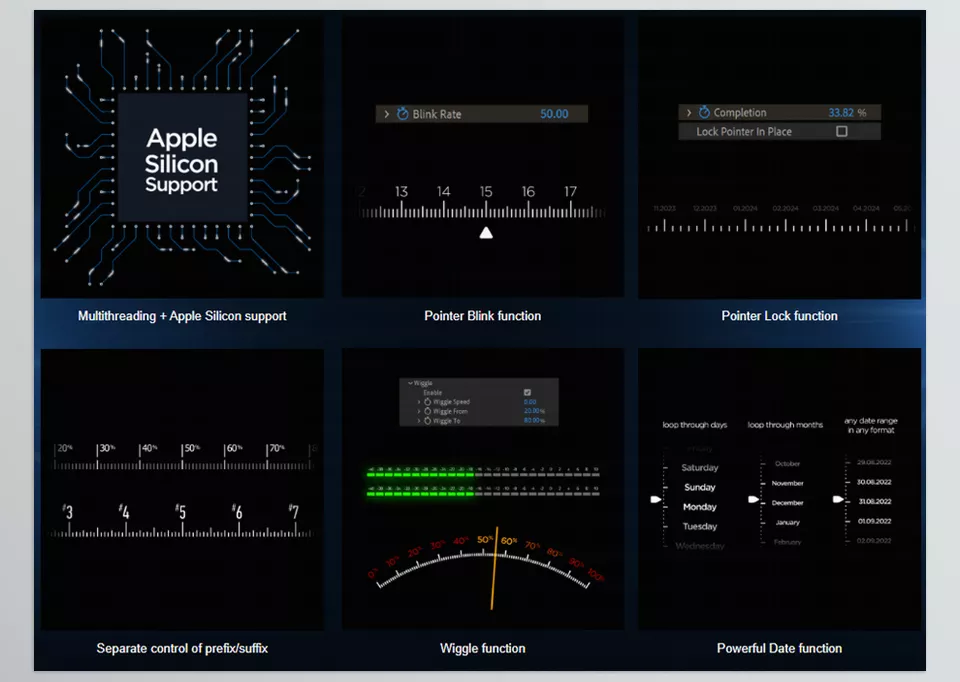 easyRulers 2 - create any type of graphical measuring ruler