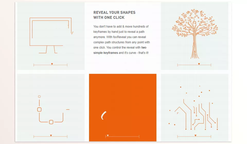 foxReveal - Reveal your shapes with one click