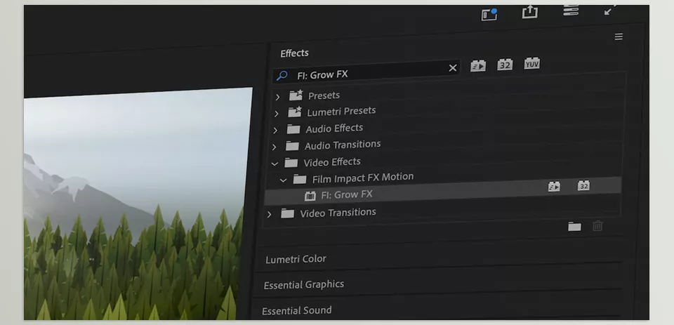 Premium Video Effects - Each effect features simple parameter controls, offering limitless flexibility.