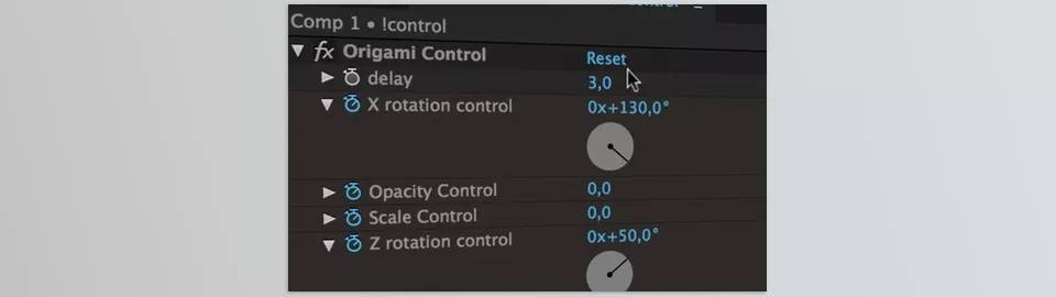 Origami - Managing animation through custom effects and keyframes allows for effortless integration of bounce and smooth motion into your project.