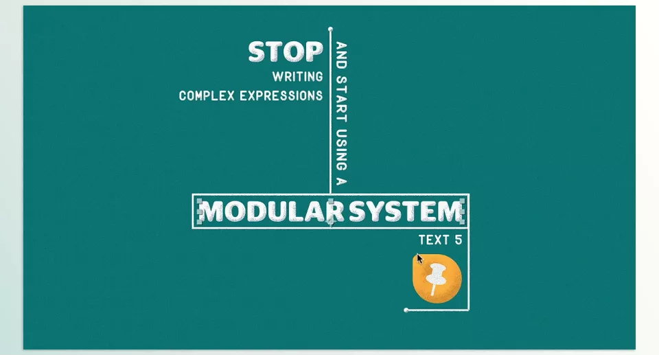 Aescripts - Pins and Boxes - Endless combinations