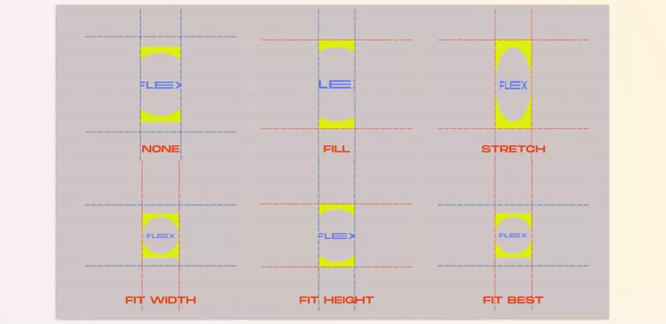 Flex - Once rigged, Flex gives six different ways to handle scaling within your layers