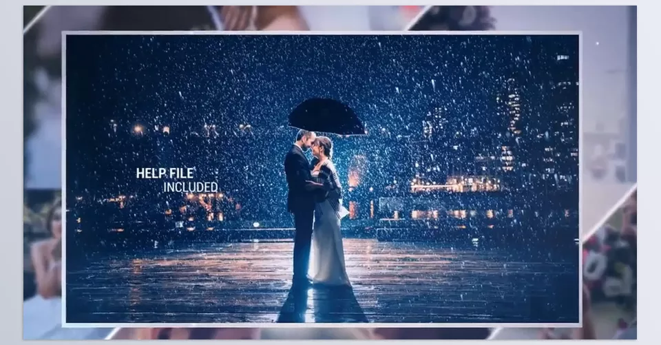 Videohive - Wedding Slide for Premiere Pro - Create a stunning, personalized slideshow with this elegant, modular template, designed to highlight your cherished wedding memories.