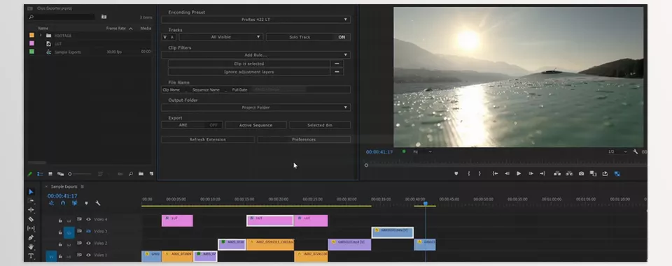 Clips Exporter - Export single clips in Premiere Pro in one click!