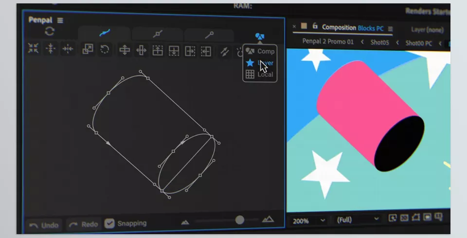 Aescripts - Penpal 2 - Distribute and align points within a shape