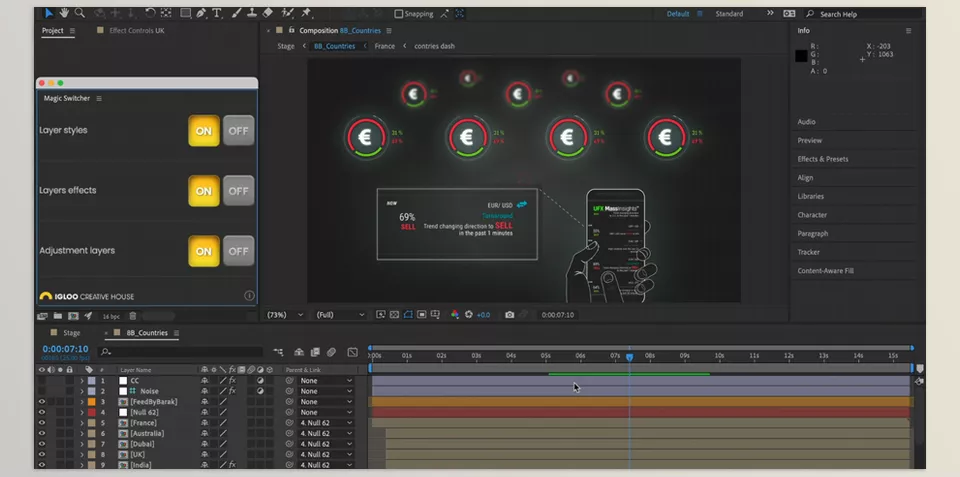 Magic Switcher - fine-tune your scene styling to the max 