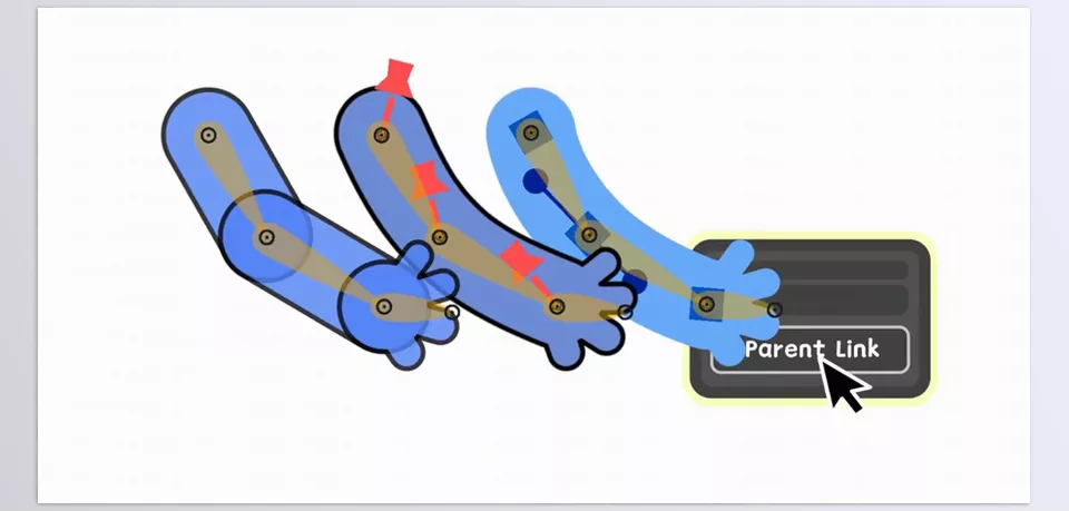 Set Parent To Structure - parent the child layers to the structure one by one