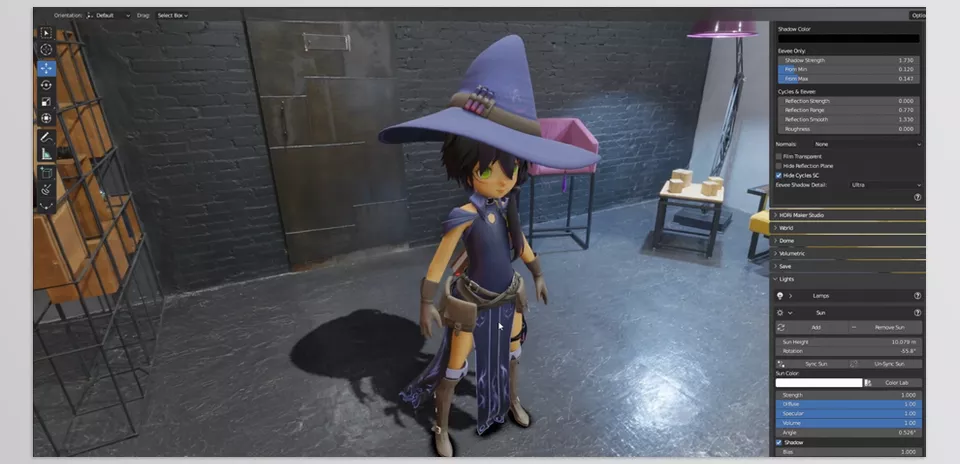 Hdri Maker - Shadow Catcher works in Cycles and Eevee.