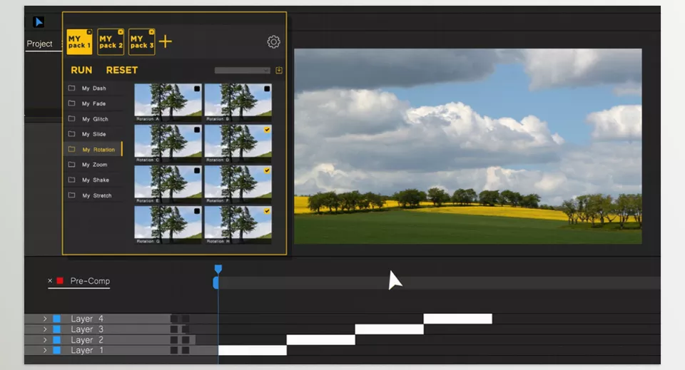 Auto Transition Builder - Automate and speed up your video editing process!