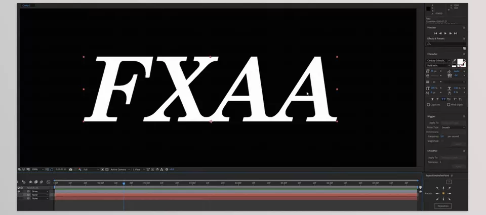 FXAA - Industry standard anti-aliasing