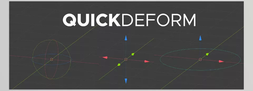 QuickDeform - Interactive modals for controlling settings.