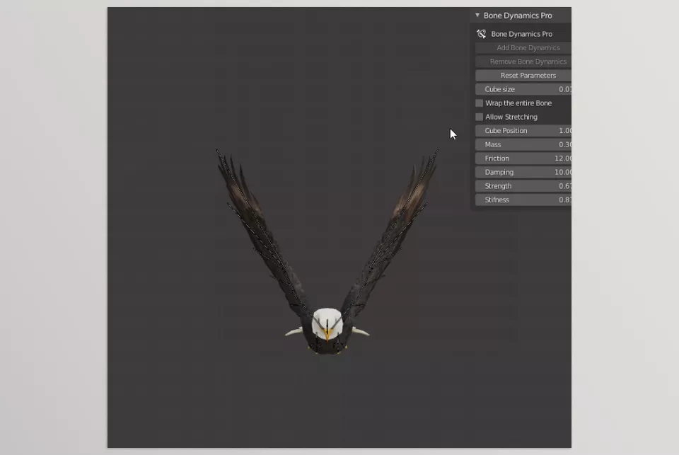 Bonedynamics Pro - Tweak one or multiple bones physics parameters on the fly.