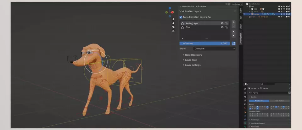 Animation Layers - simplify the work with the NLA Editor into a standard animation layers workflow