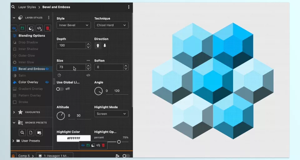 Aescripts - Dresser - The intuitive panel gives you some easy tools to quickly adjust, toggle and remove Layer Styles on multiple layers at once and keep your Layer Style properties in view while working with your layers.