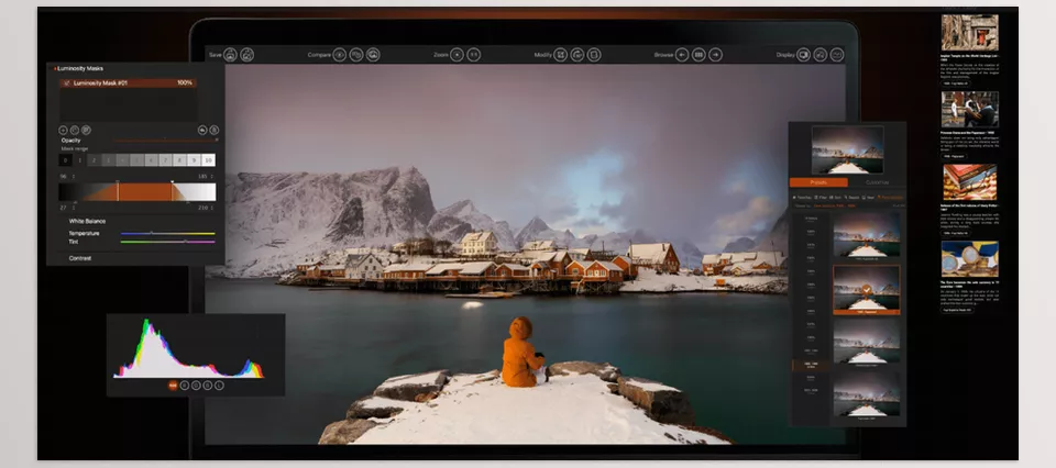 FilmPack - Enhance your images with blurring, vignetting, and grain to transform your RAW files into stunning works of art.