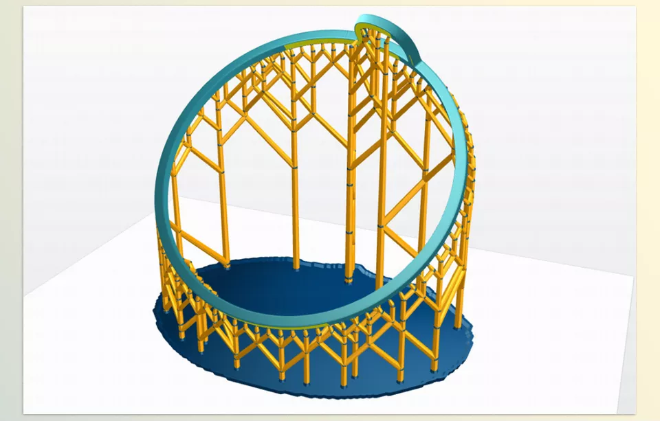 FormWare - 3D Slicer - Automatic generation is the fastest way to support generation for your prints