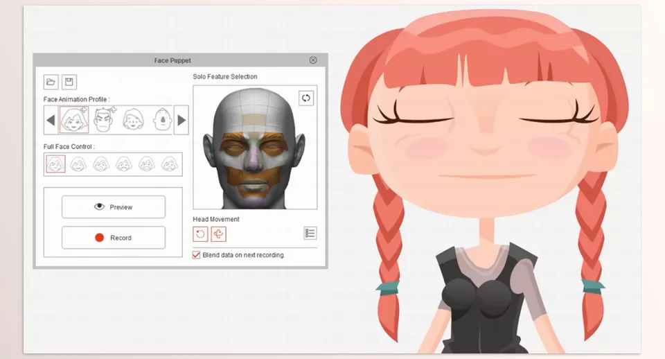 Cartoon Animator - Turn images into animated characters and drive facial animations with your expressions.