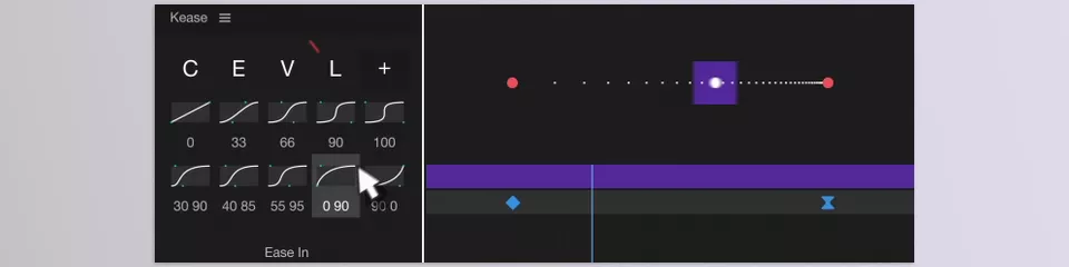  Kease For After Effects - Simple Easing Presets.