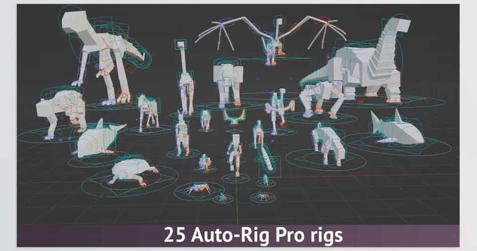 Auto Rig Pro - Adjust the number of bones.