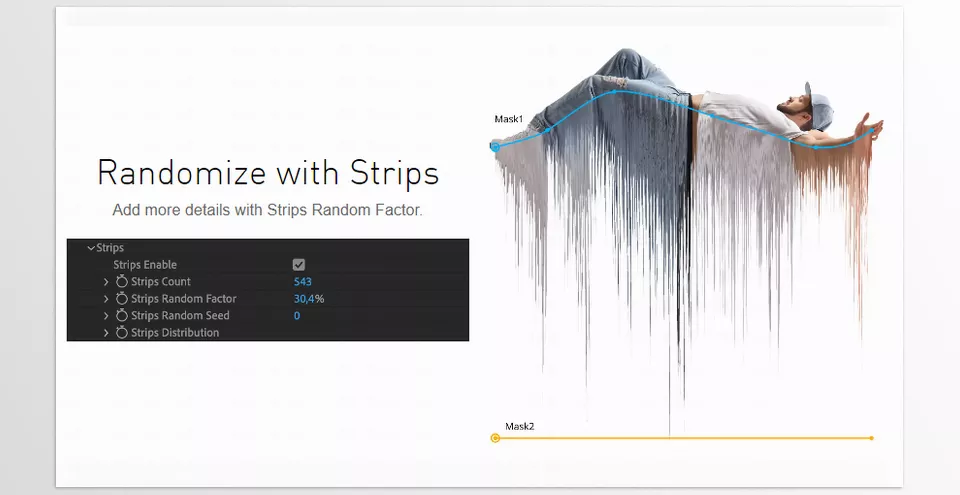 Aescripts - Stretch - Randomize with Strips