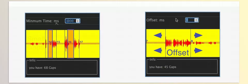 Aescripts - Silence Remover - manage how much noise to detect as silence