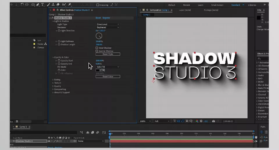 Shadow studio - Transform your scenes with stunning raytraced shadows and dynamic lighting for an ultra-realistic visual experience.