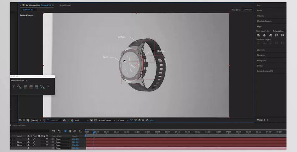 Match Position - Converts 3D coordinates to 2D screenspace