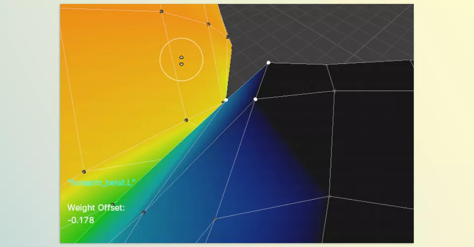 Adjust Vertex Weights - Effortlessly modify the weights of chosen vertices by moving the mouse vertically.