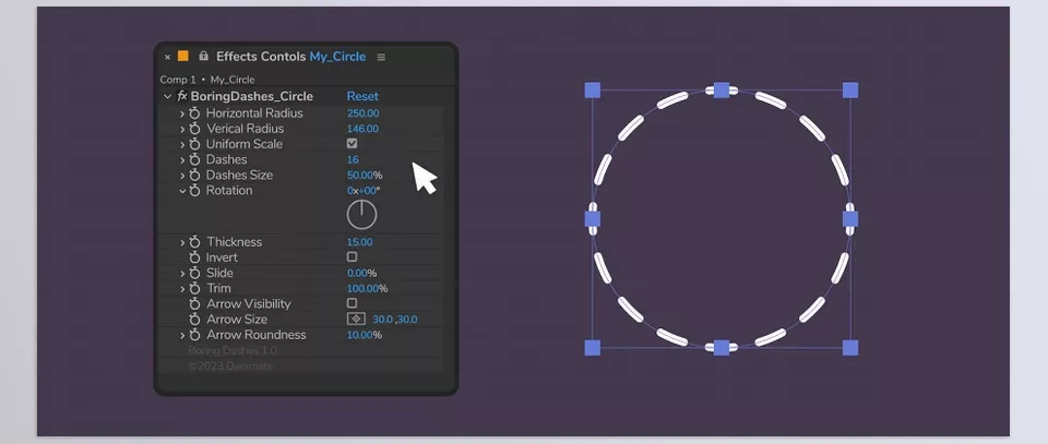 BoringDashes - Easy to customise