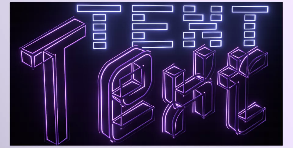 Neon Text Addon - More than +50 Neon Signs Assets.