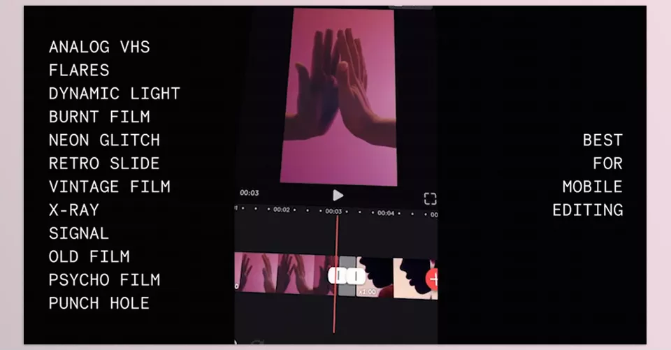 Vertical Transitions Instagram Stories Reels TikTok Shorts - Transform your social media videos with 120 eye-catching transitions, perfect for any creative project.