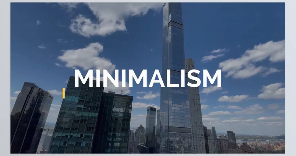 Minimalism New DaVinci Resolve - Enhance your presentations with a refined touch using SweetsBox's Minimalism New animated titles.