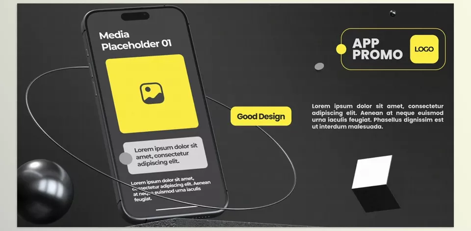 Minimal App Promo - Easy-to-use After Effects templates feature unique, minimalist animations and designs for you to quickly customize.