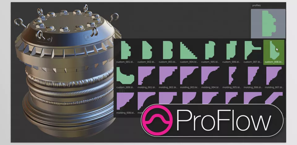 ProFlow - a tool to add floaters to your objects.