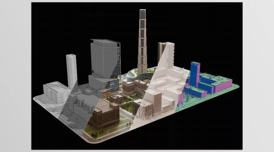 Icity - Streamline your workflow with procedural generation and a vast asset library.