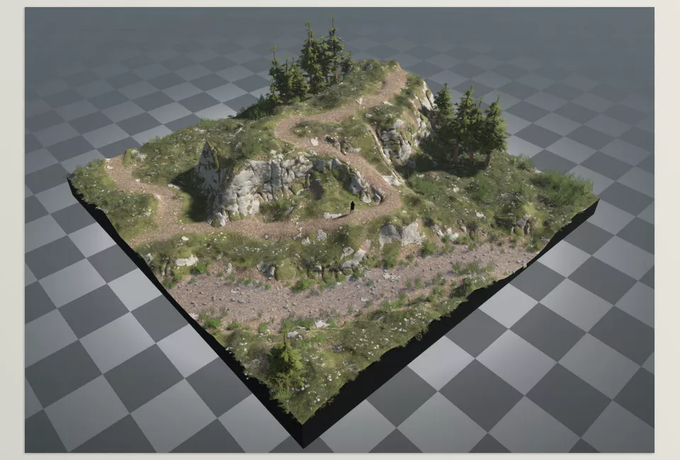 Terranode - The modifiers enable a fully procedural approach to terrain creation, from adding the base grid to capturing the final attributes.