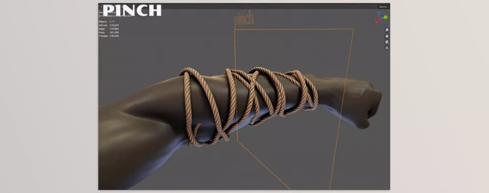 Wrap Master - Effortlessly Wrap bandages, ropes, chains or fabric around your models.