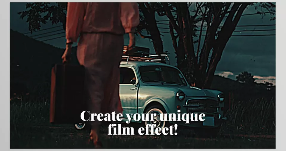 Videohive - Film Look Overlays - Transform your footage with a vintage, cinematic look, complete with realistic grain and light leaks.