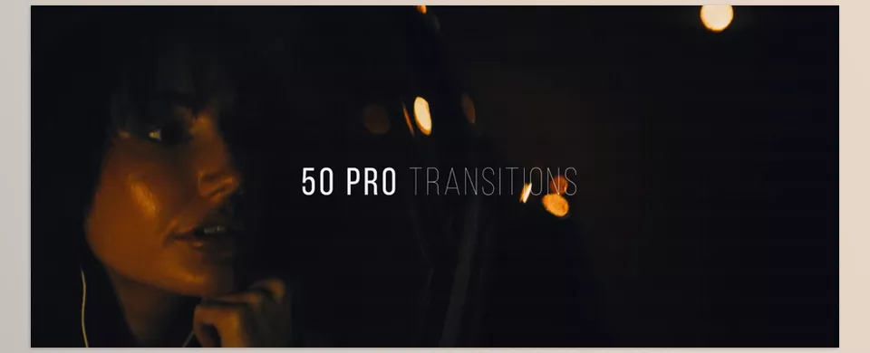 Wipe & Light Transitions for Premiere Pro - High-Quality Product