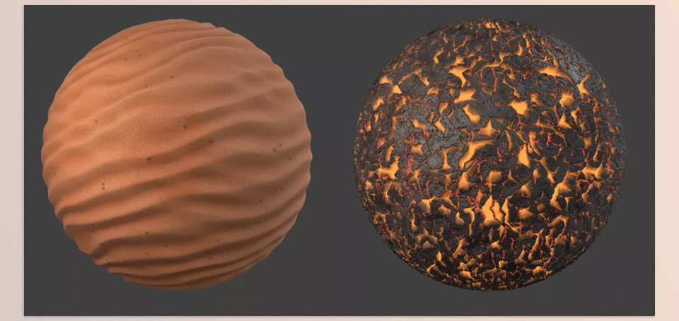 Advanced Procedural Material Pack - Import materials directly into Blender or use free software to create and bring in static maps with limitless resolution options for detailed renders.