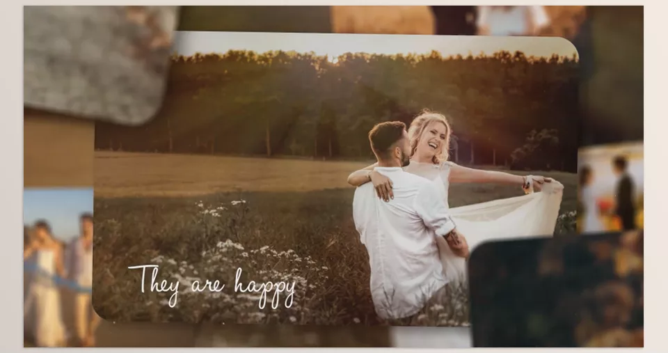 Videohive - Romantic Slideshow - Present your photos and videos in a stunning, seamless Full HD slideshow, complete with unique scenes and smooth transitions.