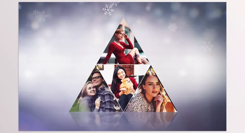 Videohive - Christmas Wishes and Tree - Celebrate the season with a stunning holiday logo reveal in vibrant full HD.