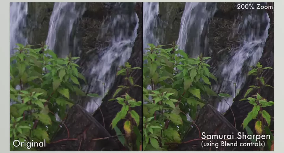 Samurai Sharpen Video - Enhance Only the Important Details of Your Video with Edge-Aware Algorithms.