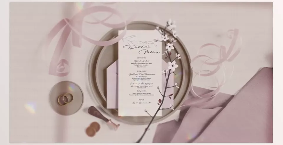 Videohive - Elegant Wedding Invitation - 4K Resolution