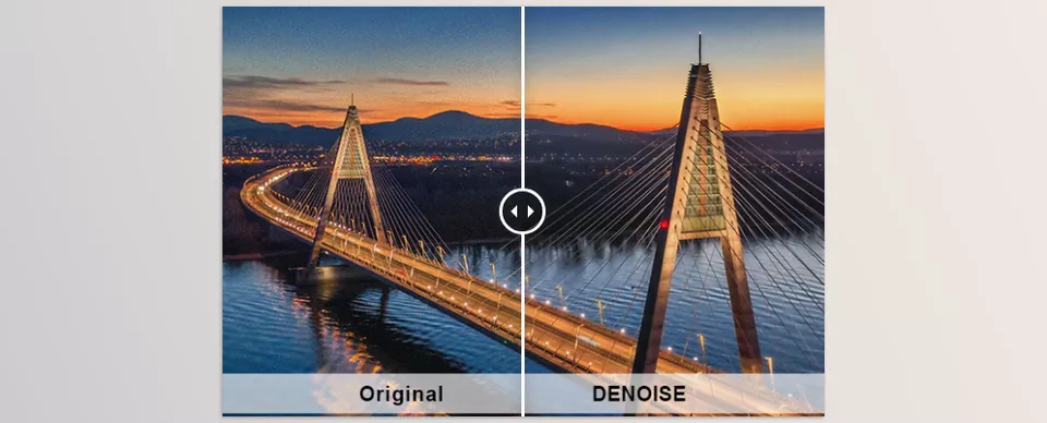 DENOISE projects 5 professional - Clear 4K interface