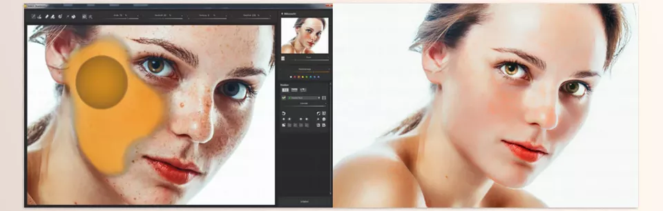 Color projects 7 professional - Perfect your portraits with the Selective Drawing module.