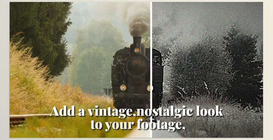 Film Look Overlays for Premiere Pro - Add a vintage, nostalgic look to your footage.